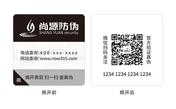 双层防伪标志